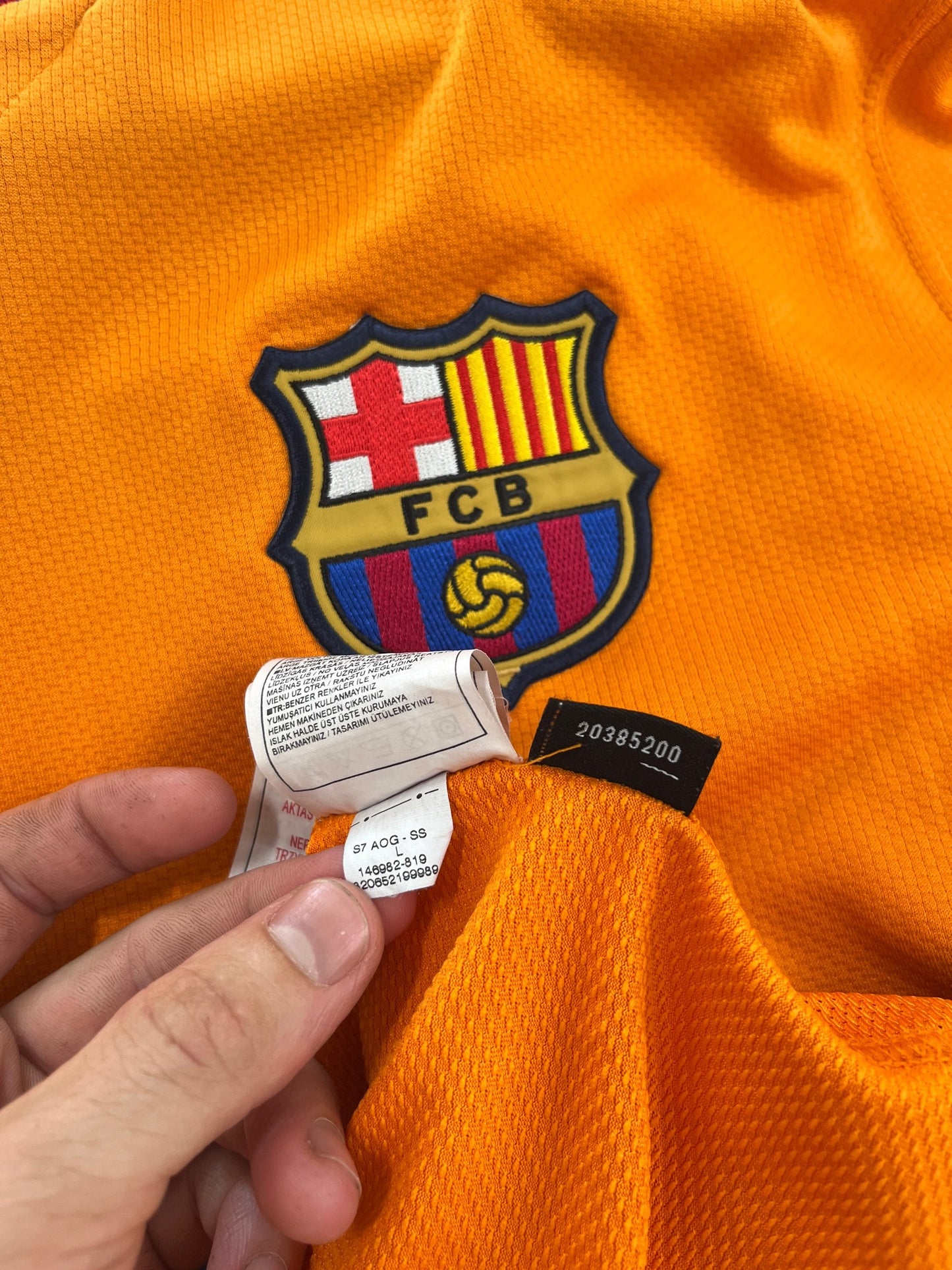 Barcelona 2006/07 Away Large Ronaldinho 19