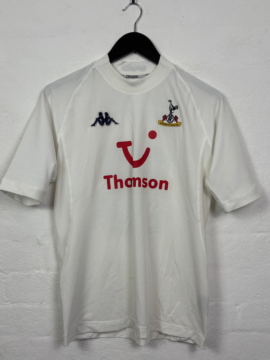 Tottenham 2004/05 Home Kappa Football Shirt M Defoe 18
