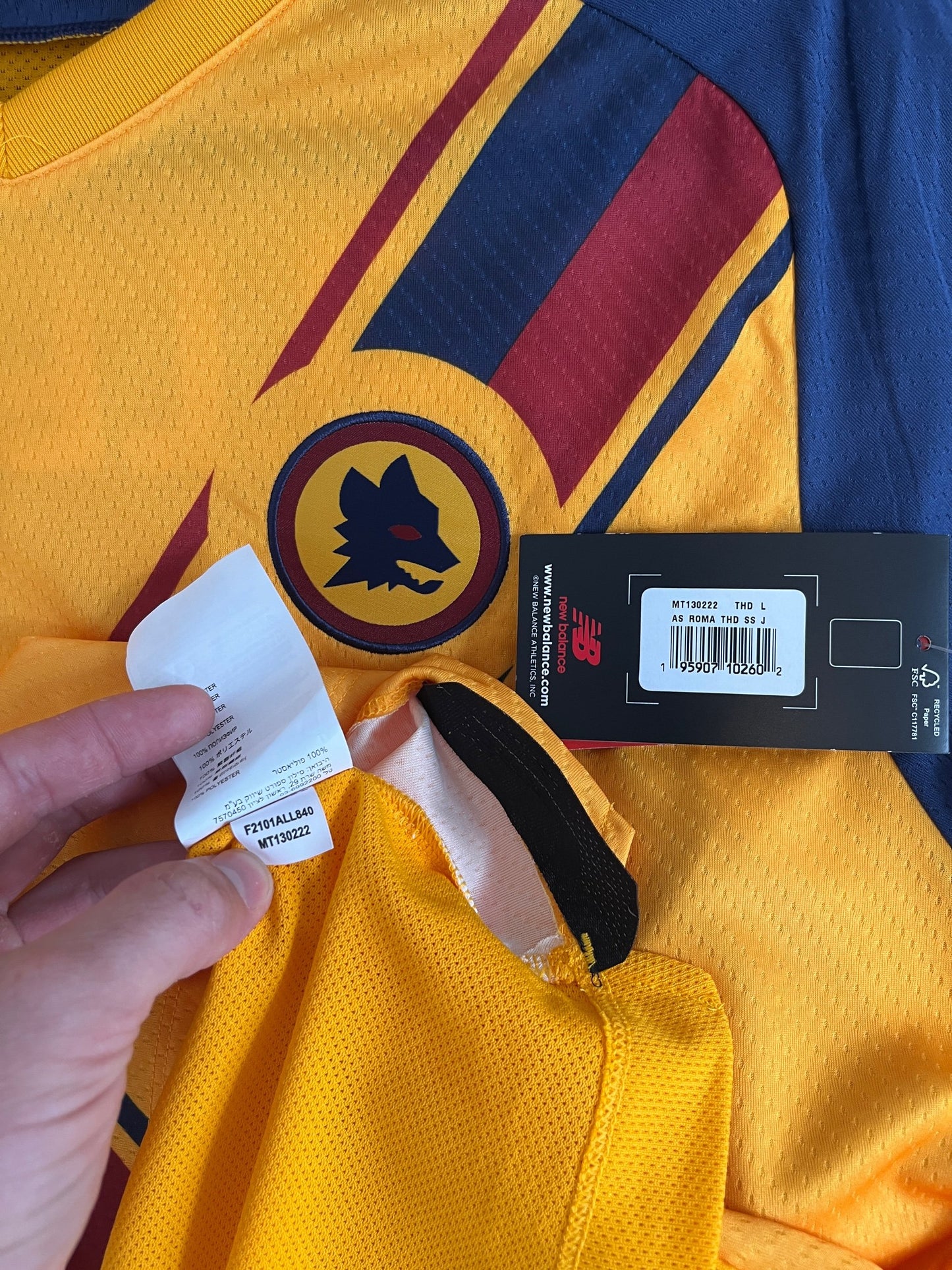 As Roma 2021/22 Third Large Pellegrini 7