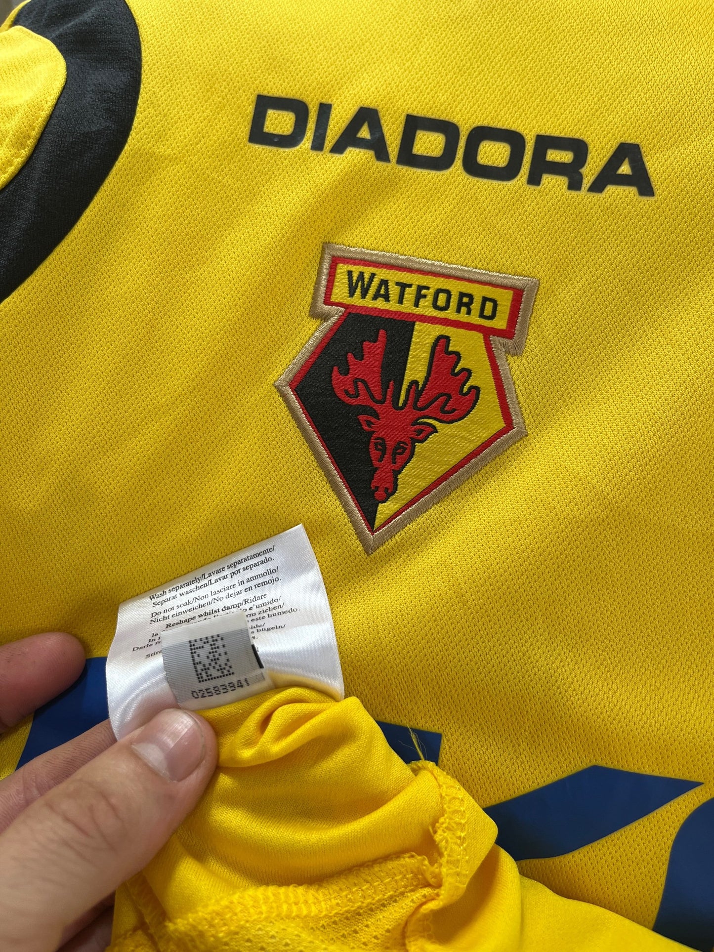 Watford 2007/08 Home Extra Large