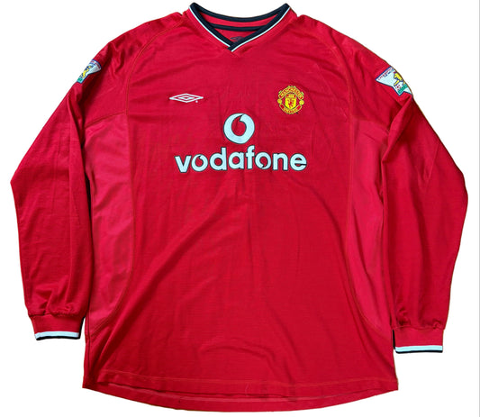Manchester United 2000/02 Home Umbro Football Shirt XXL Giggs 11