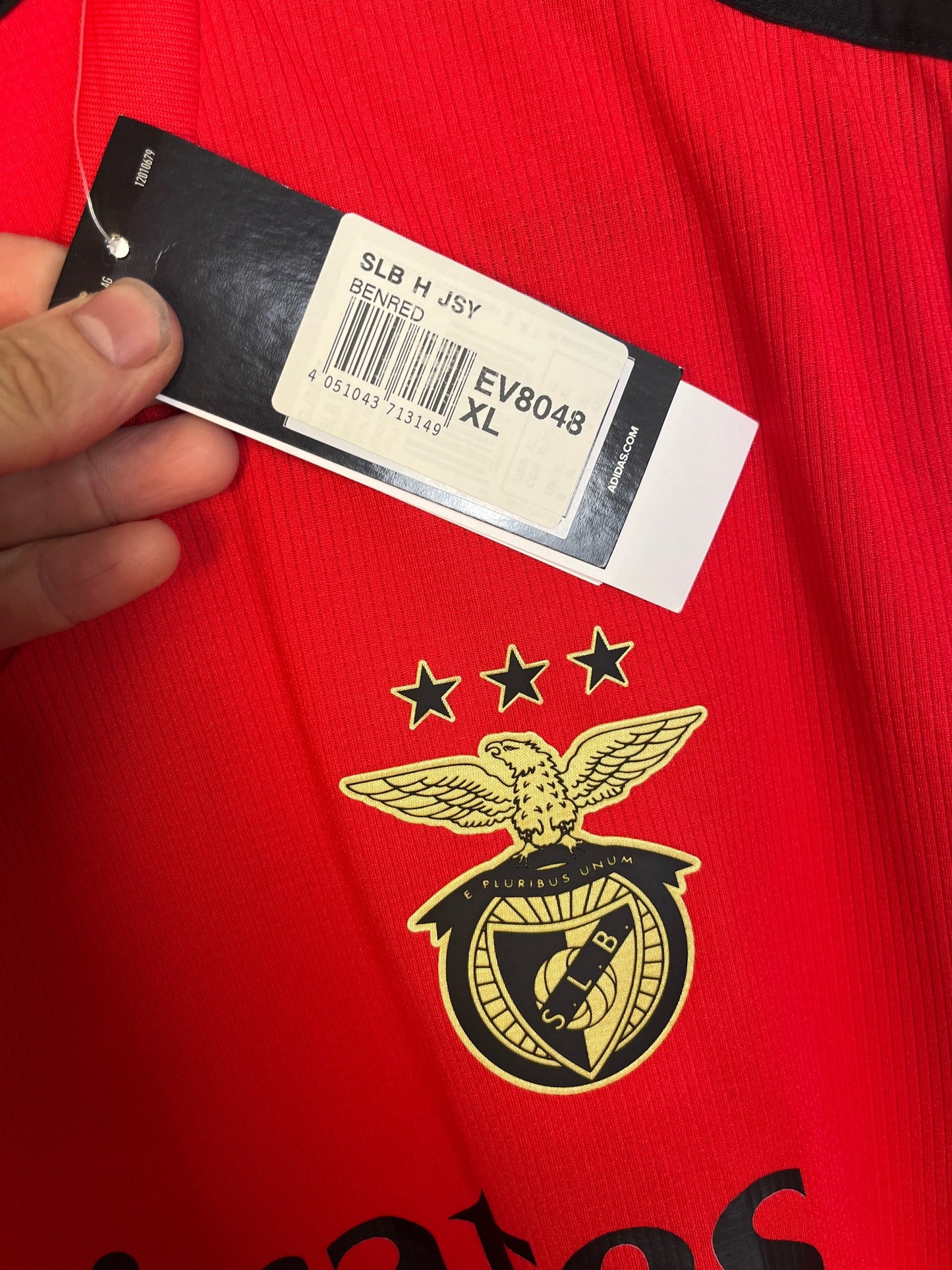 Benfica 2020/21 Home Extra Large Taarabt 49