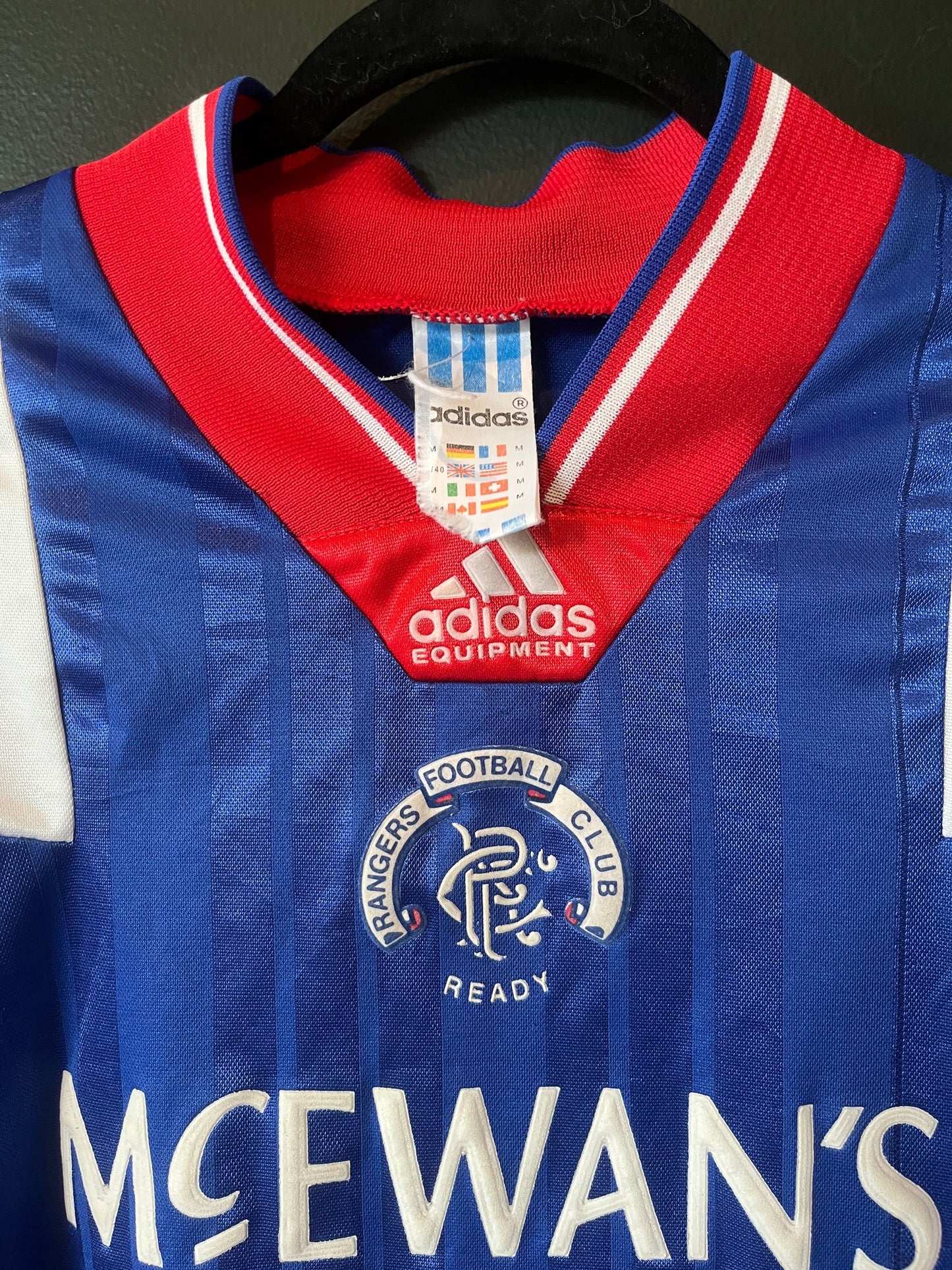 Rangers 1992/93 Home Medium