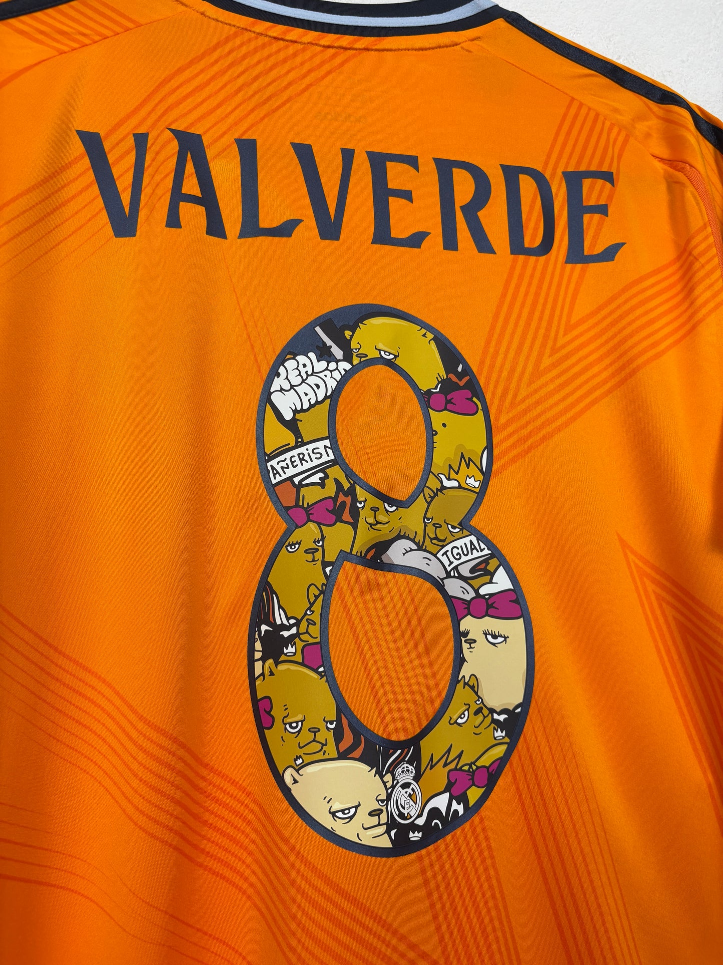 Real Madrid 2024/25 Away Adidas Football Shirt L Valverde 8