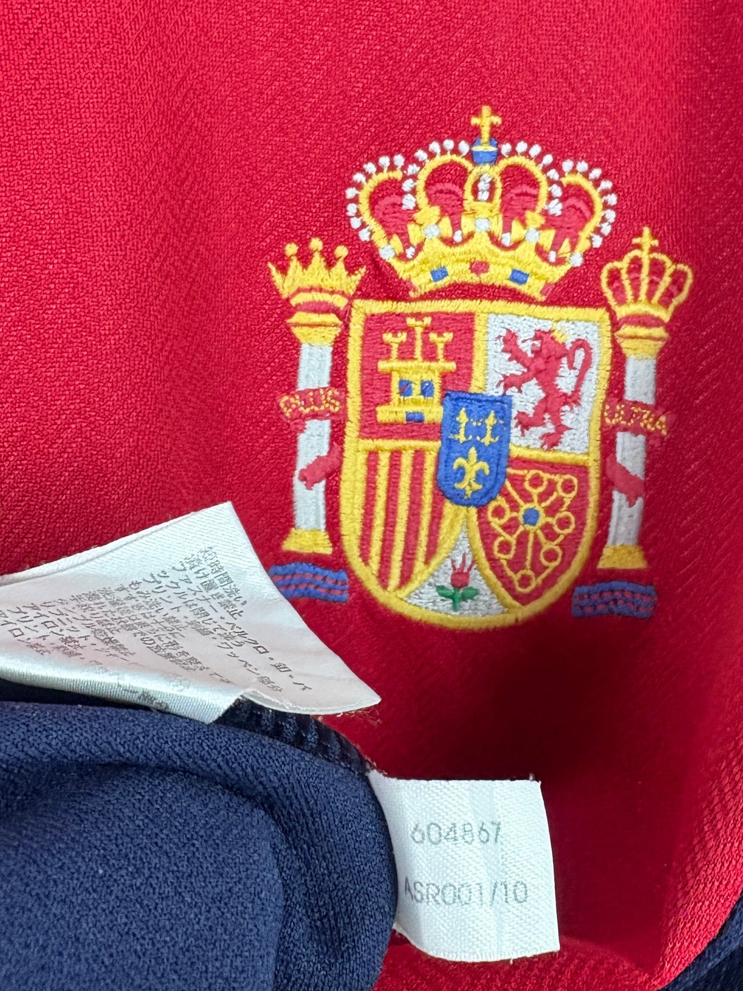 Spain 1998 Home Adidas Football Shirt L Luis Enrique 21