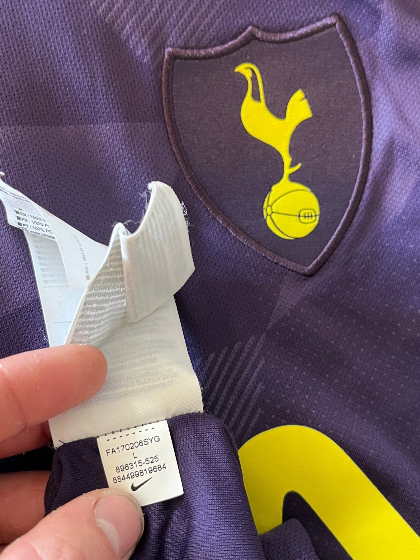 Tottenham 2017/18 Third Large