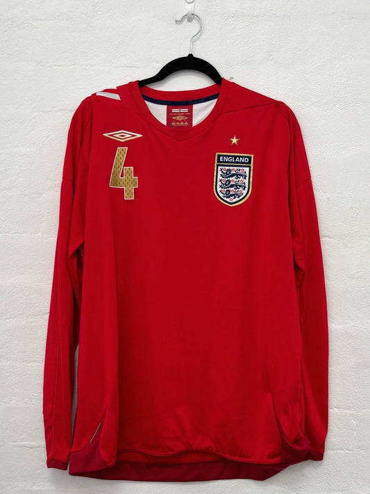 England 2006 Away Extra Large Gerrard 4