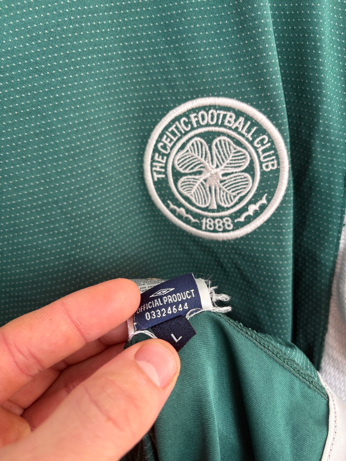 Celtic 2004/05 Away L Nakamura 25