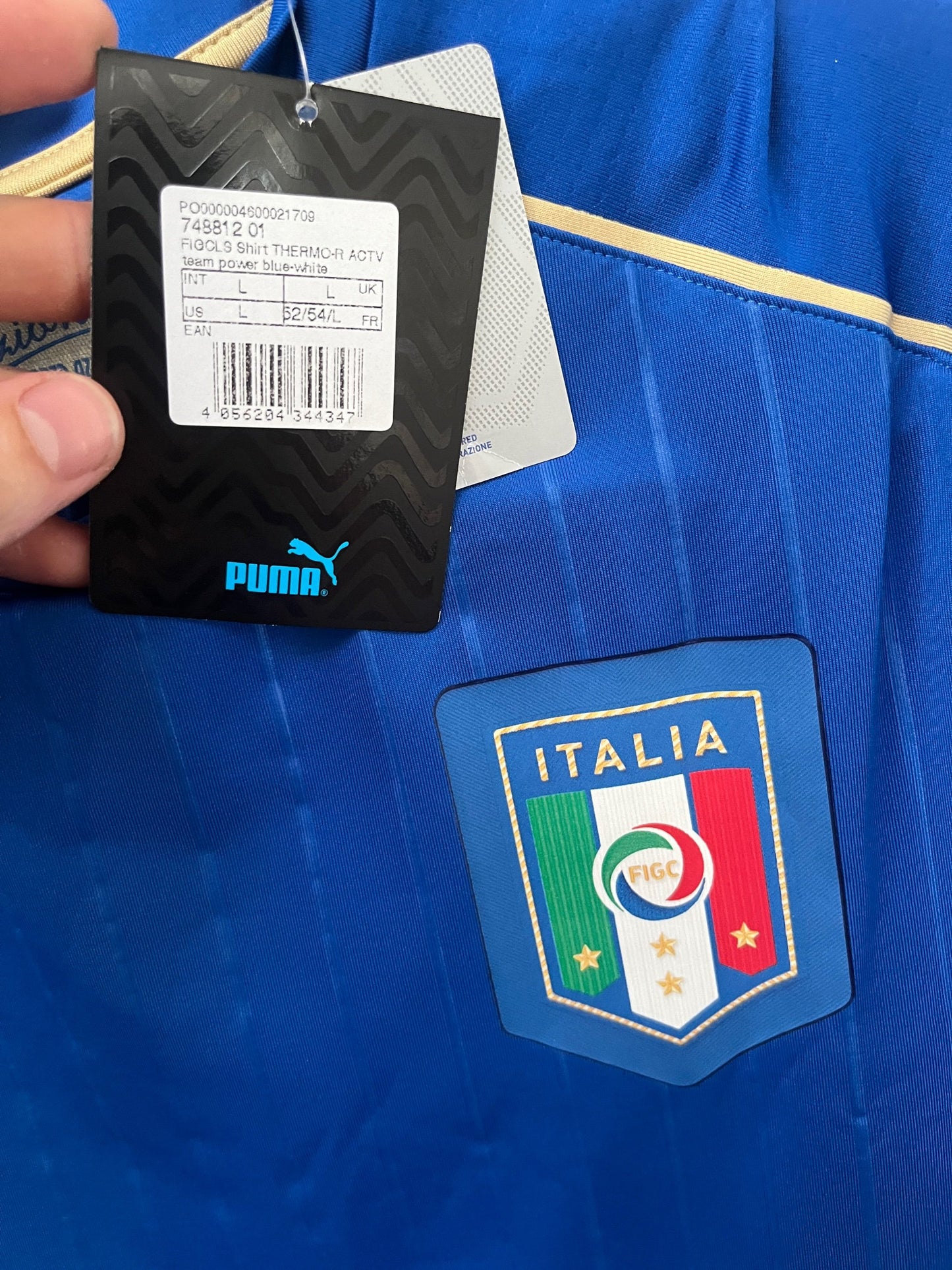Italy 2016/17 Home (Long Sleeve) Large