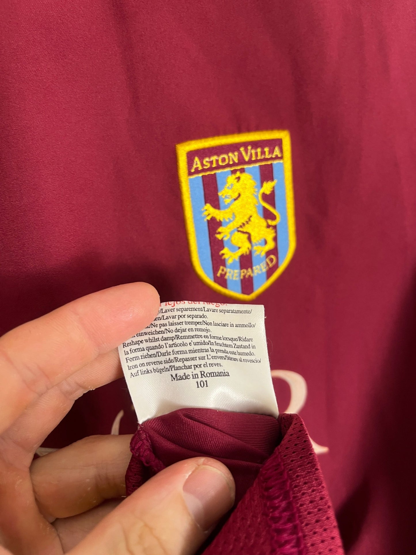 Aston Villa 2002/03 Home Small McCann 8