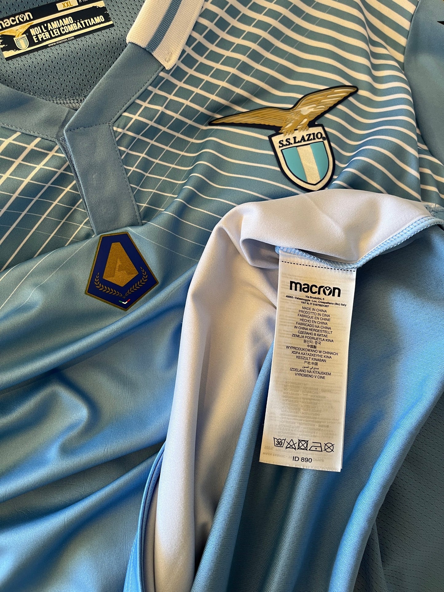 Lazio 2020/21 Home XXL Immobile 17