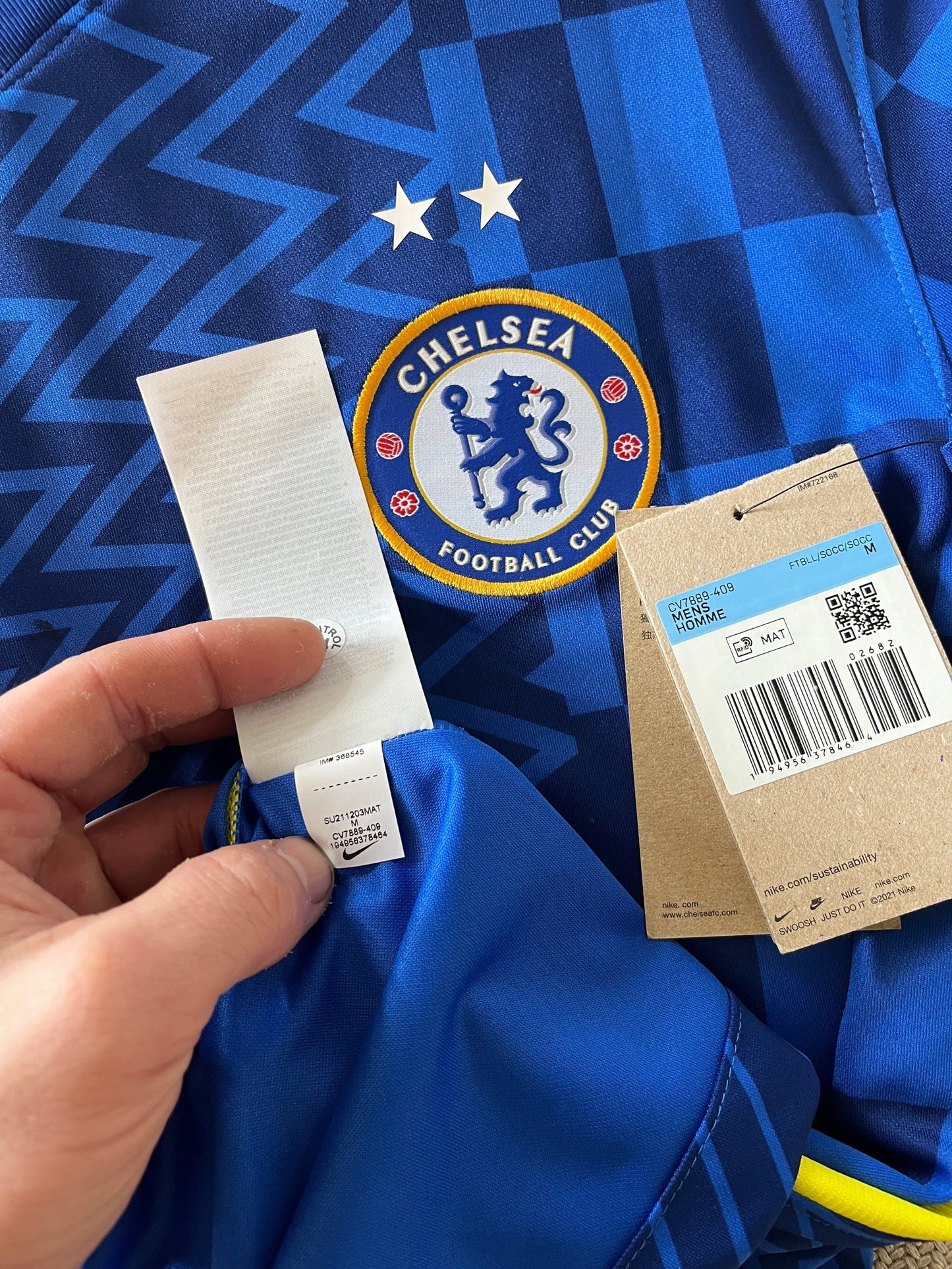 Chelsea 2021/22 Home Medium Champions Of Europe