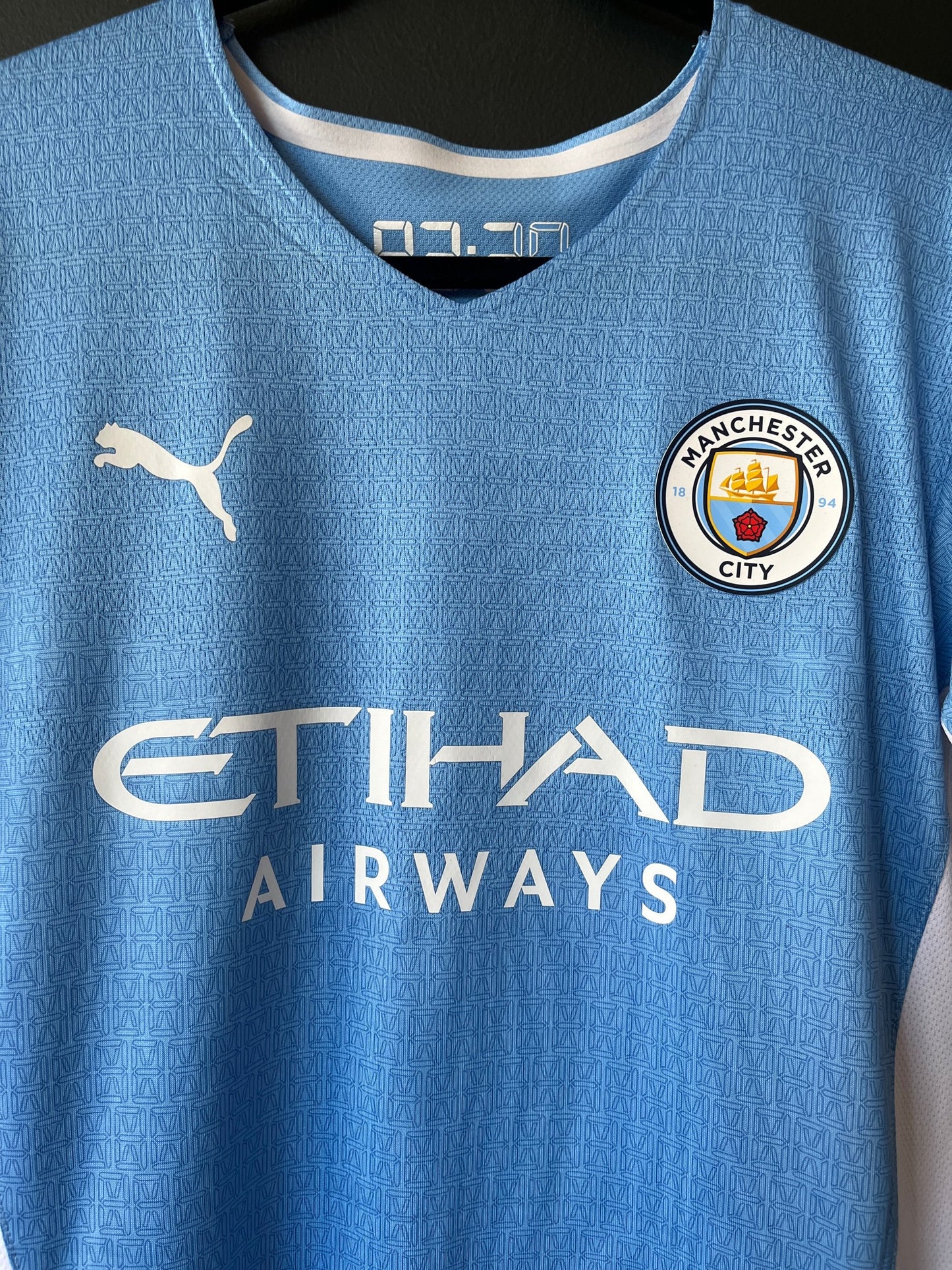 Manchester City 2021/22 Home Large De Bruyne 17