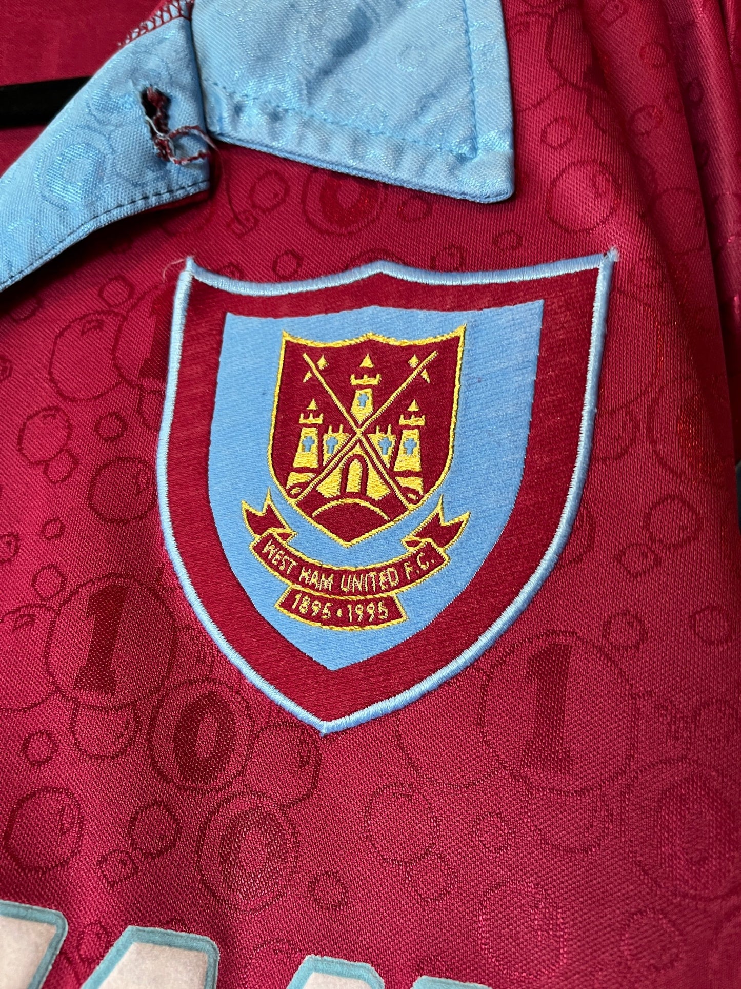 West Ham 1995/96 Home Medium