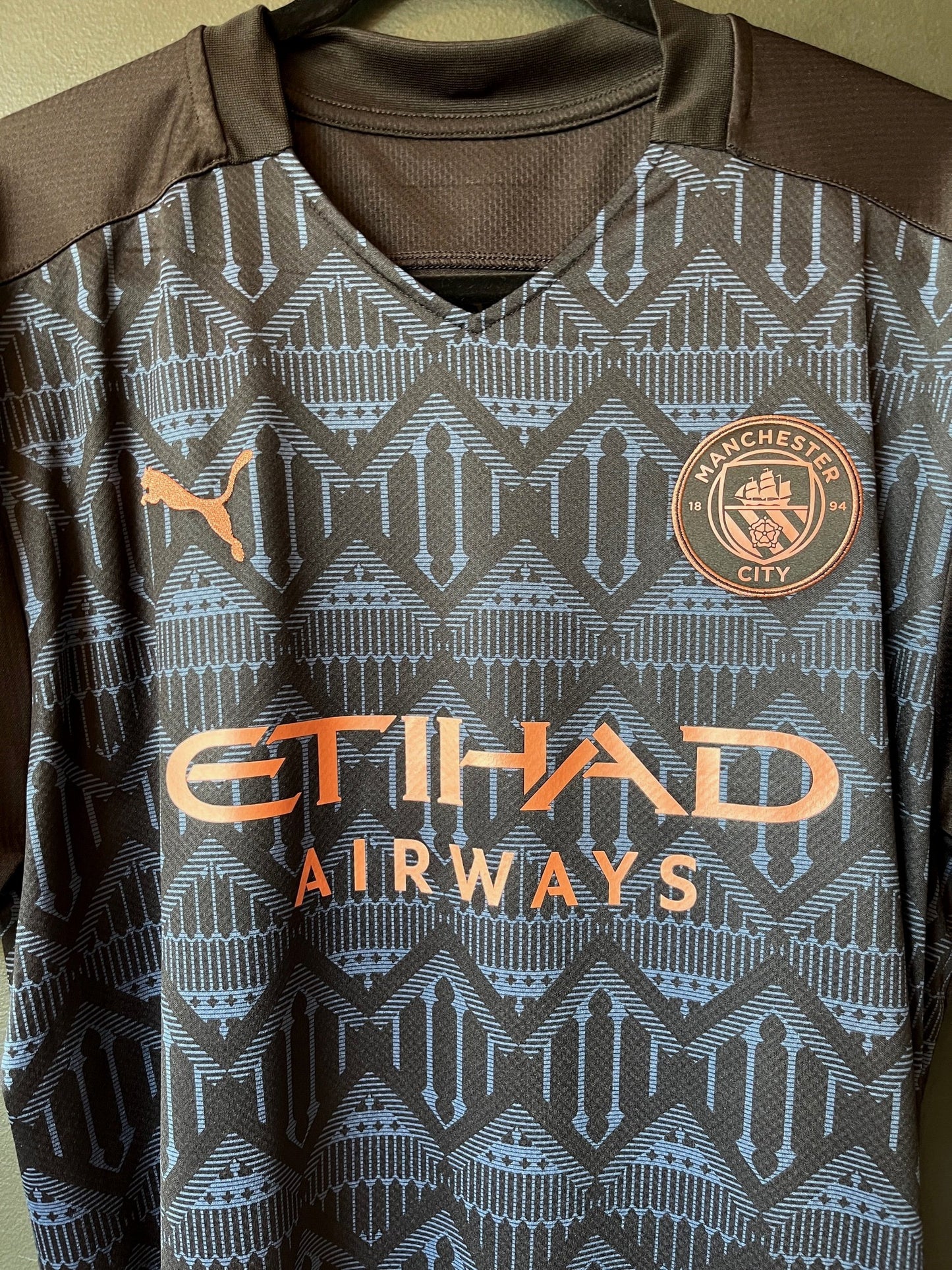 Manchester City 2020/21 Away XL De Bruyne 17