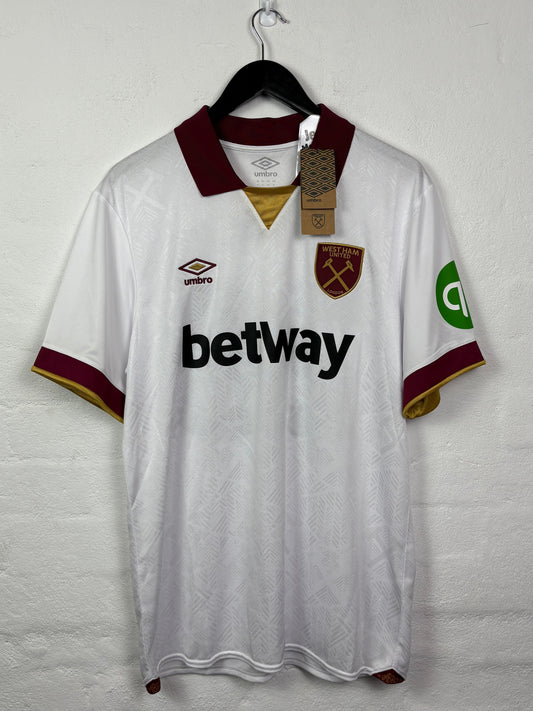West Ham 2024/25 Away XL Soucek 28