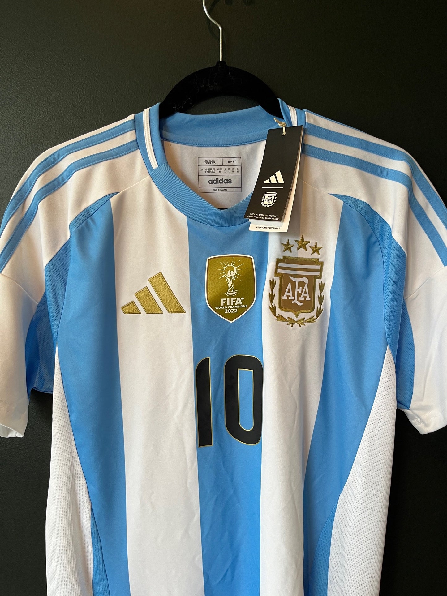 Argentina 2024 Home Medium Messi 10