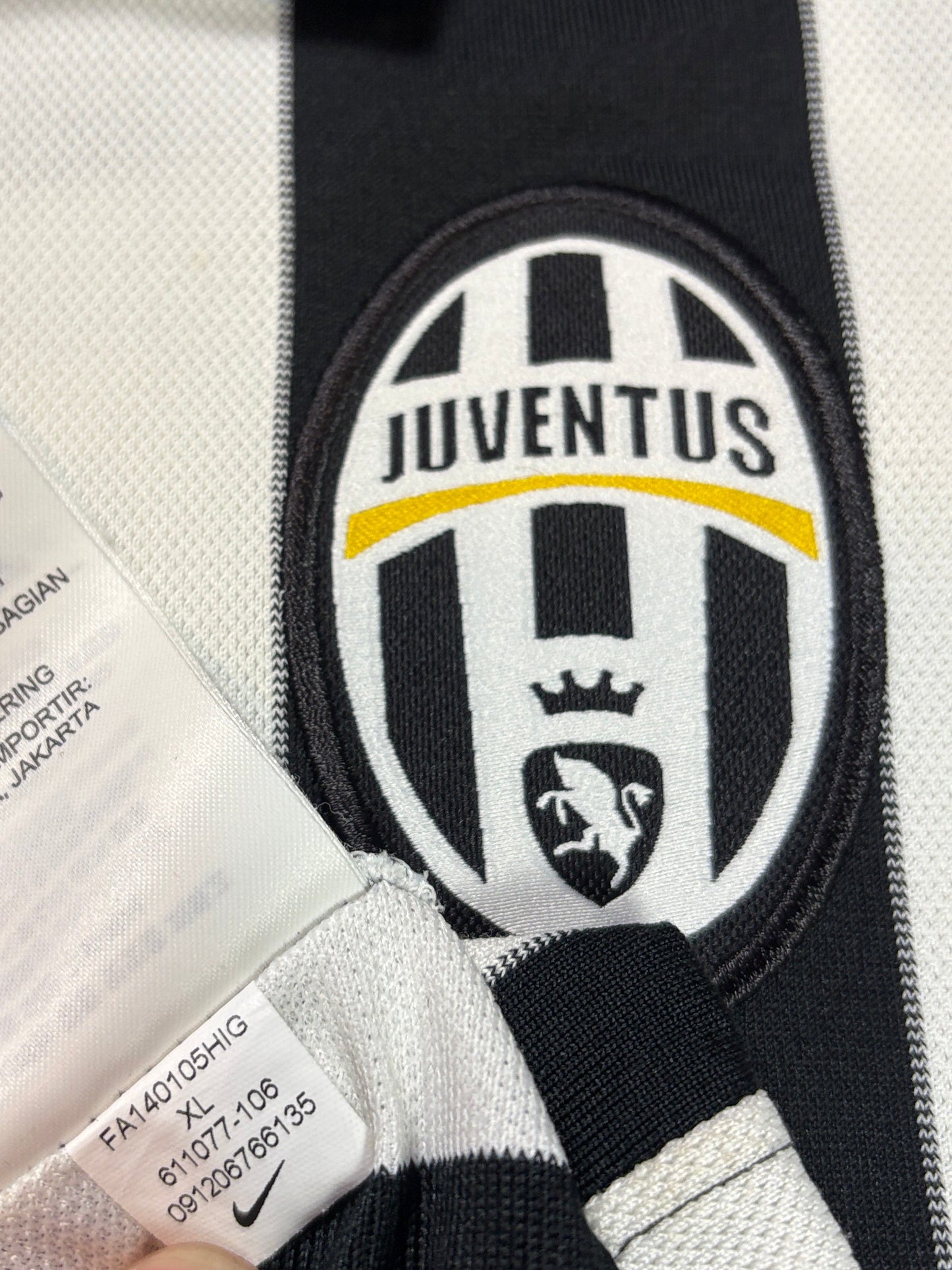 Juventus 2014/15 Home Nike Football Shirt Extra Large Pogba 6