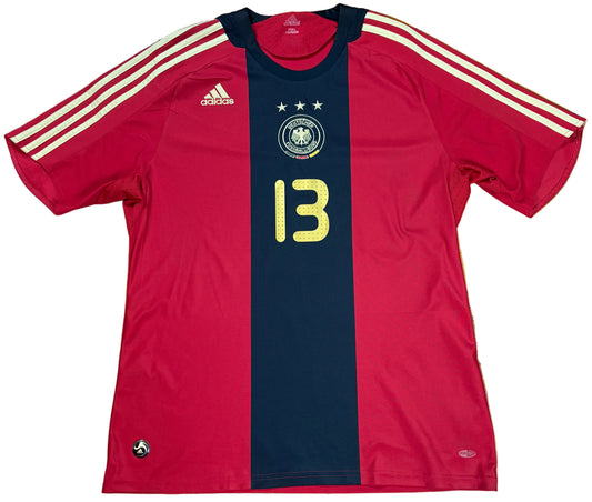 Germany 2008/09 Away Adidas Football Shirt Large Ballack 13