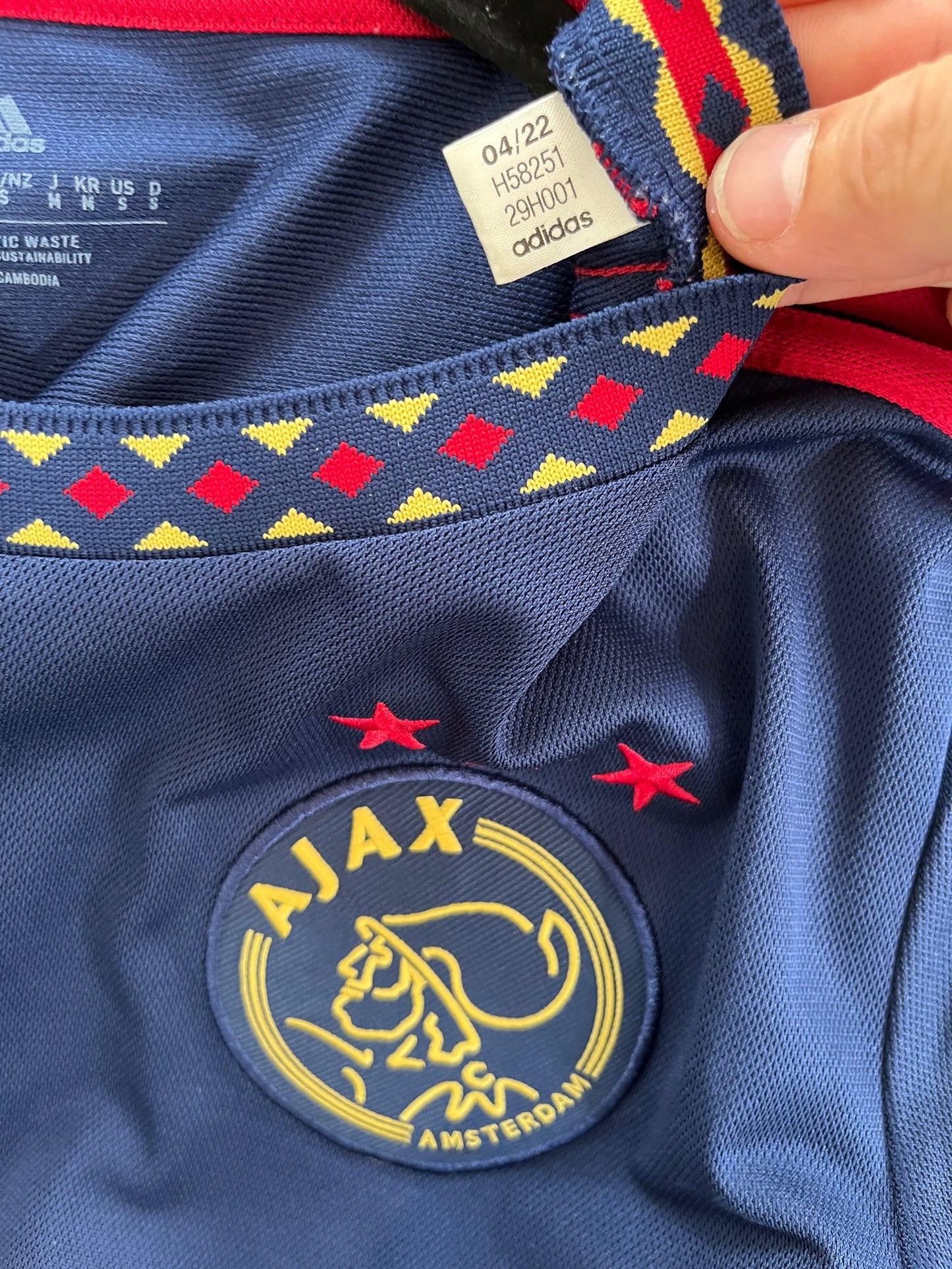 Ajax 2022/23 Away Small