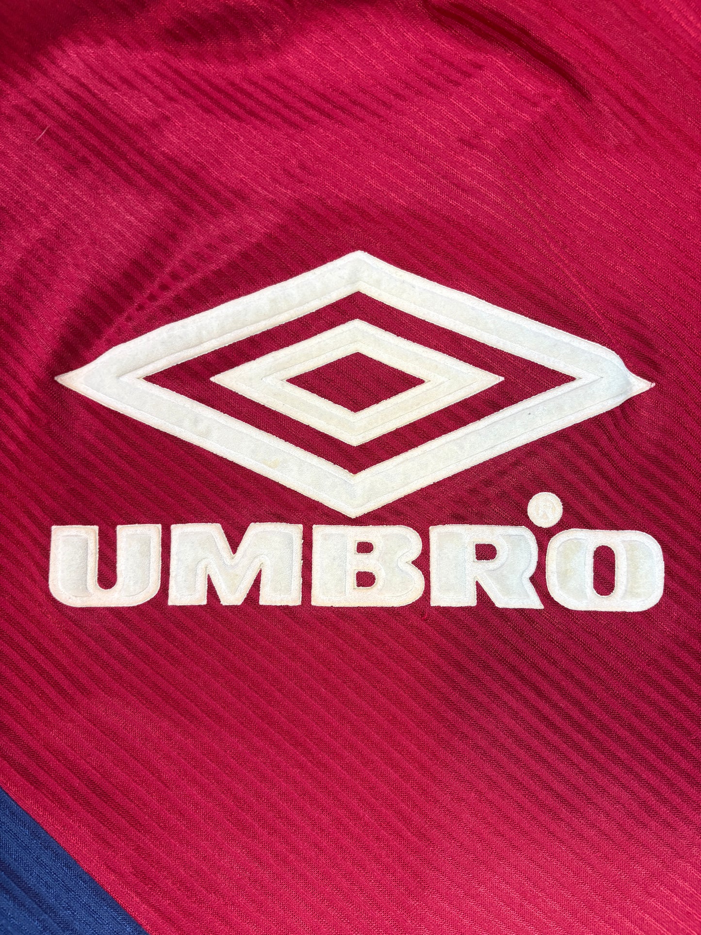 England 1994/95 Training Umbro Football Shirt Extra Large