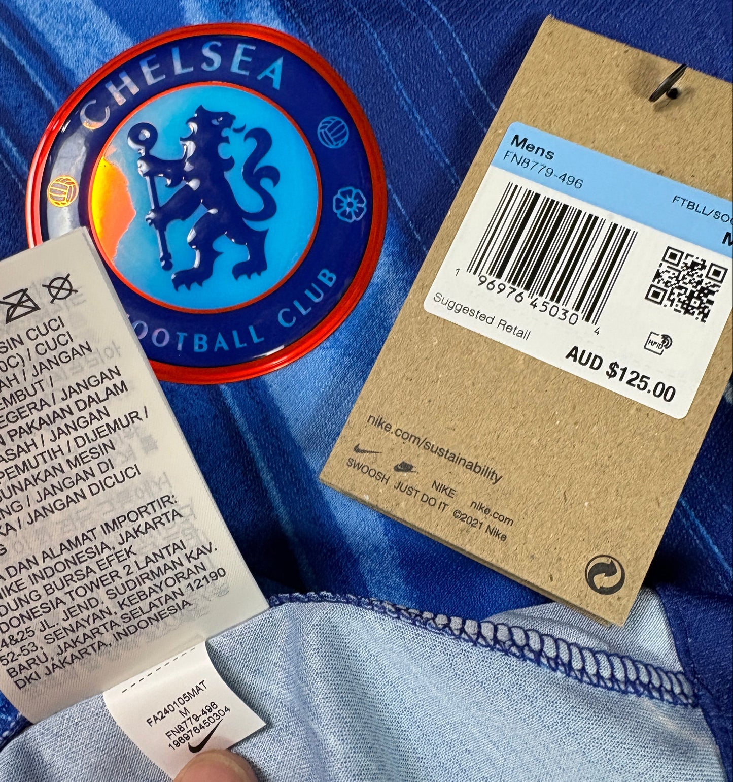 Chelsea 2024/25 Home Nike Football Shirt Medium