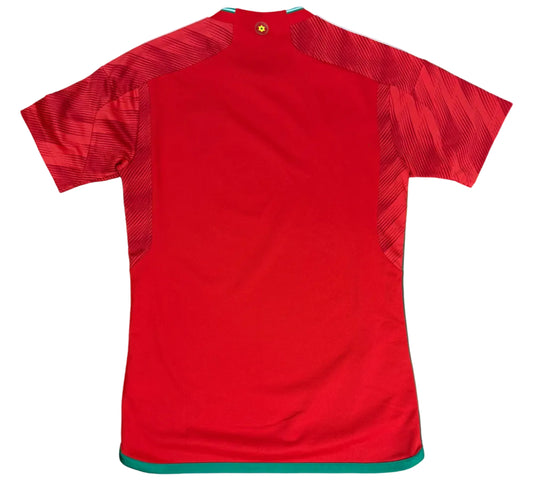 Wales 2022 Home Adidas Football Shirt Small