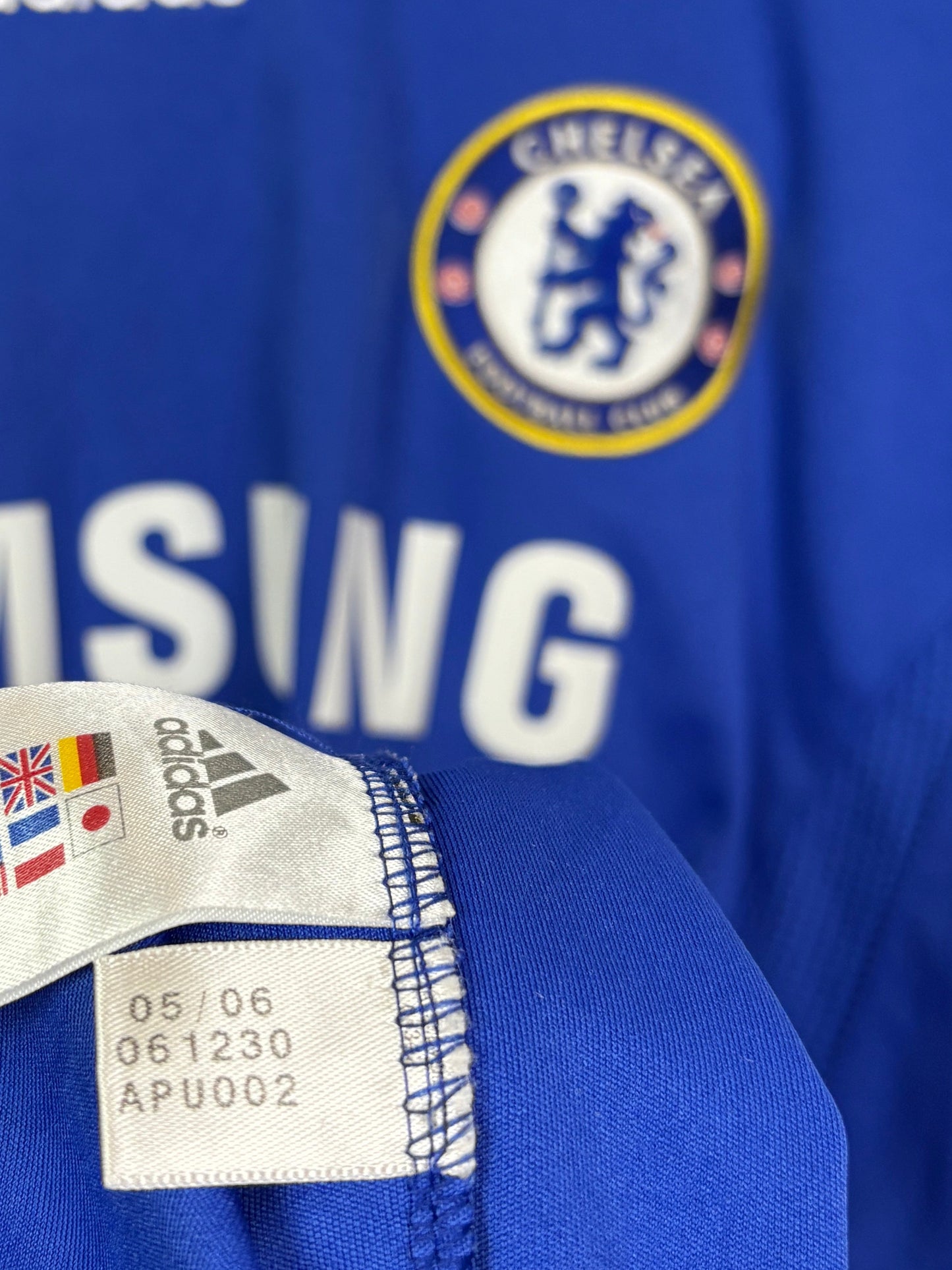 Chelsea 2006/08 Home Adidas Football Shirt XL Ballack 13