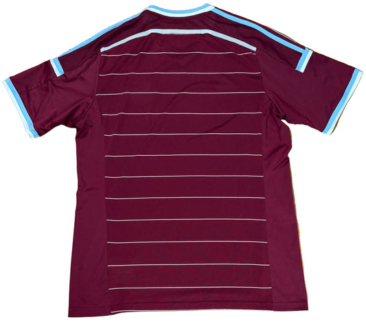 West Ham 2014/15 Home Adidas Football Shirt Large