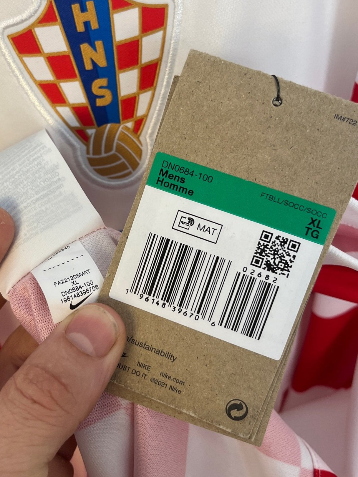 Croatia 2022/23 Home Extra Large