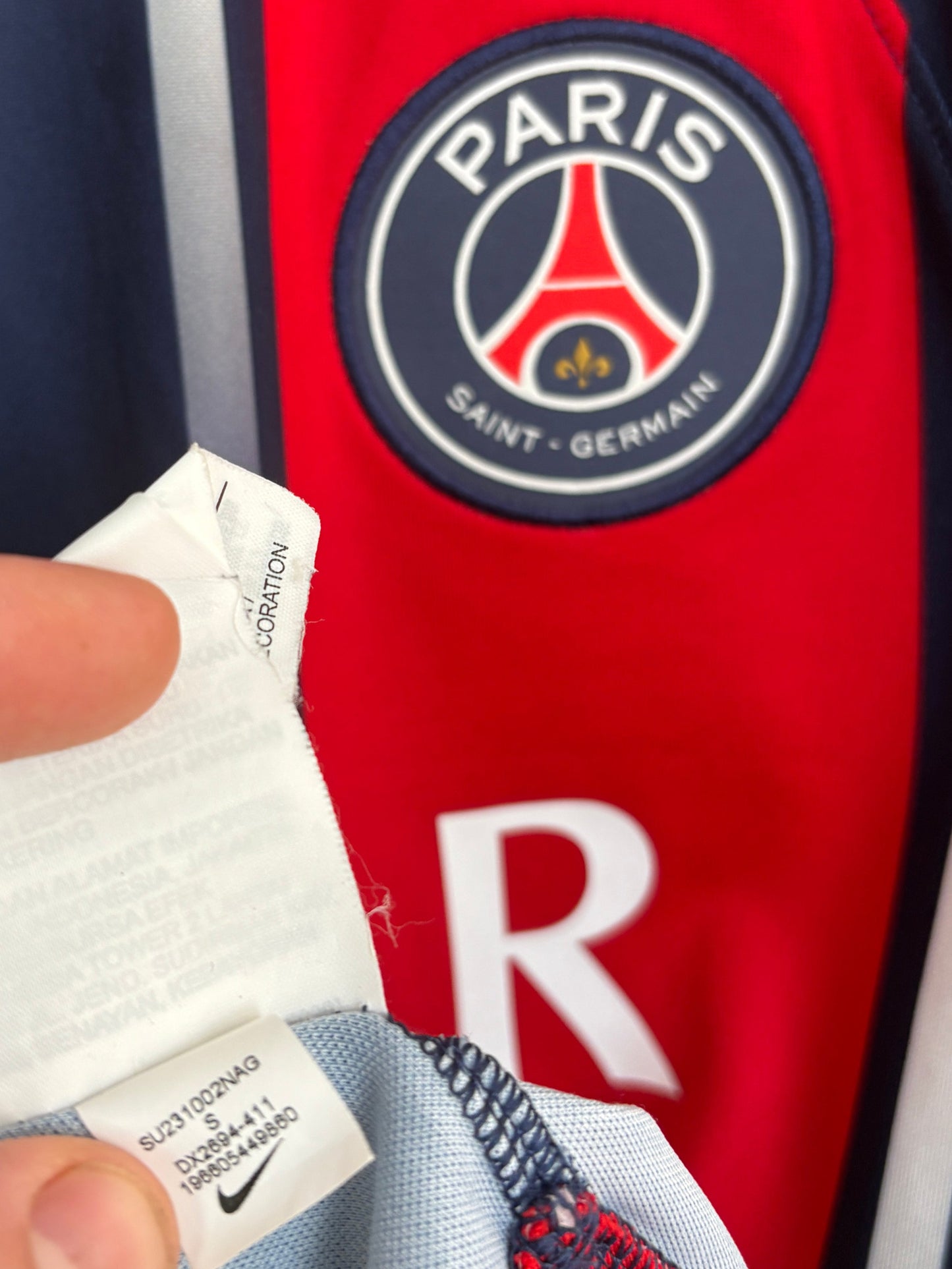 PSG 2023/24 Home S Mbappe 7