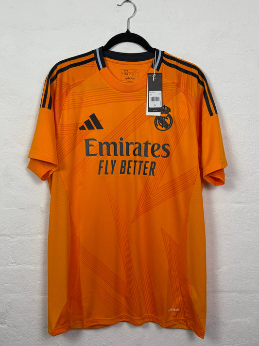 Real Madrid 2024/25 Away Adidas Football Shirt L Valverde 8