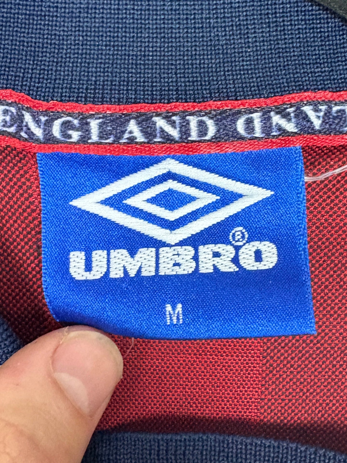 England 1998 Away M Beckham 7