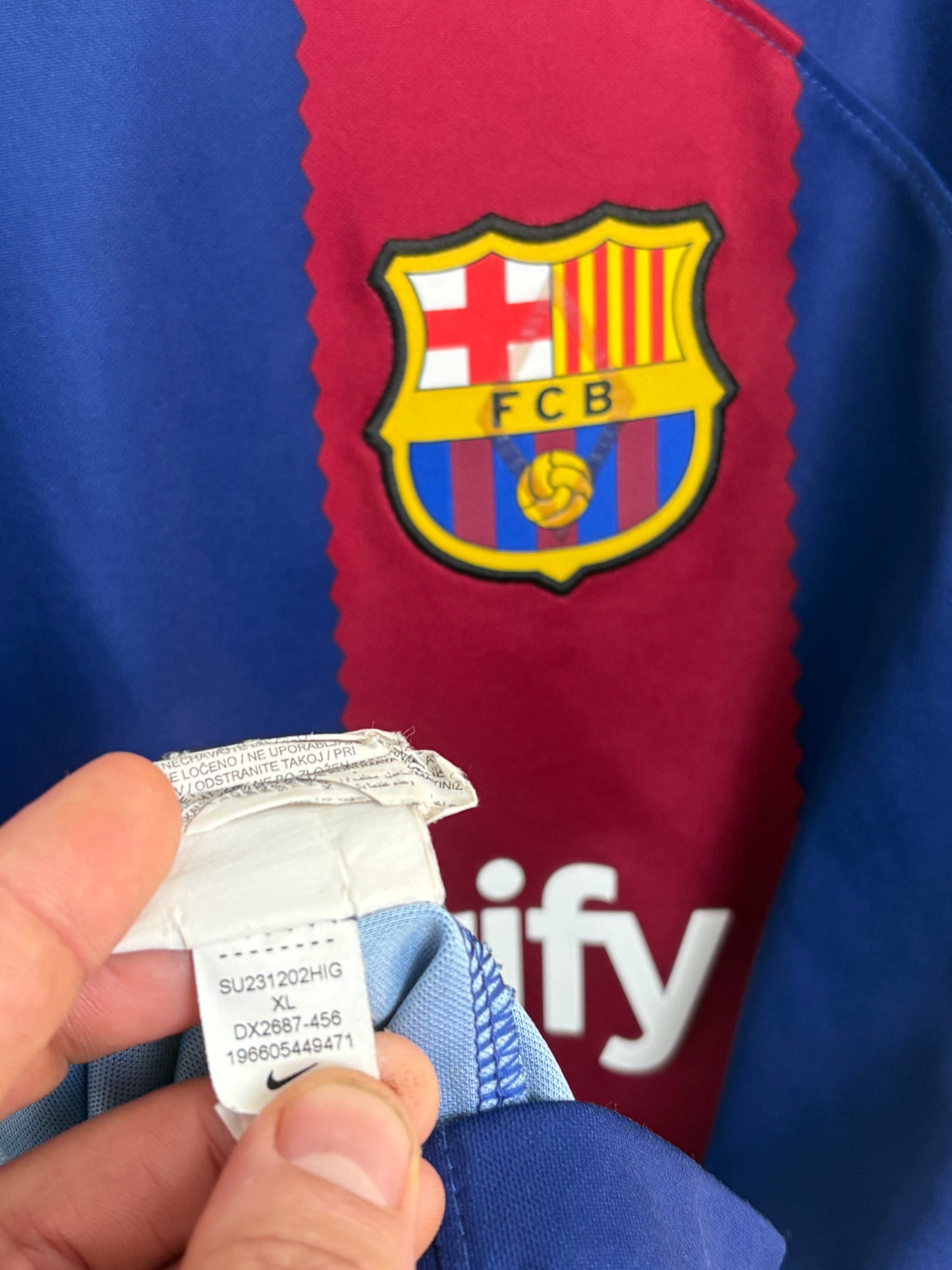 Barcelona 2023/24 Home XL Yamal 27