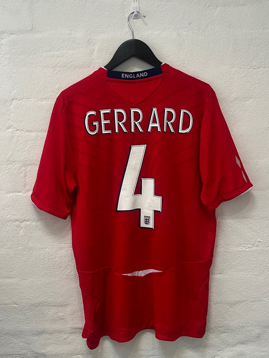 England 2008 Away Large Gerrard 4