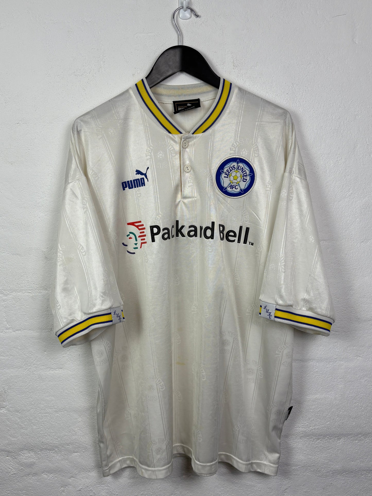Leeds 1997/98 Home Extra Large Kewell 19