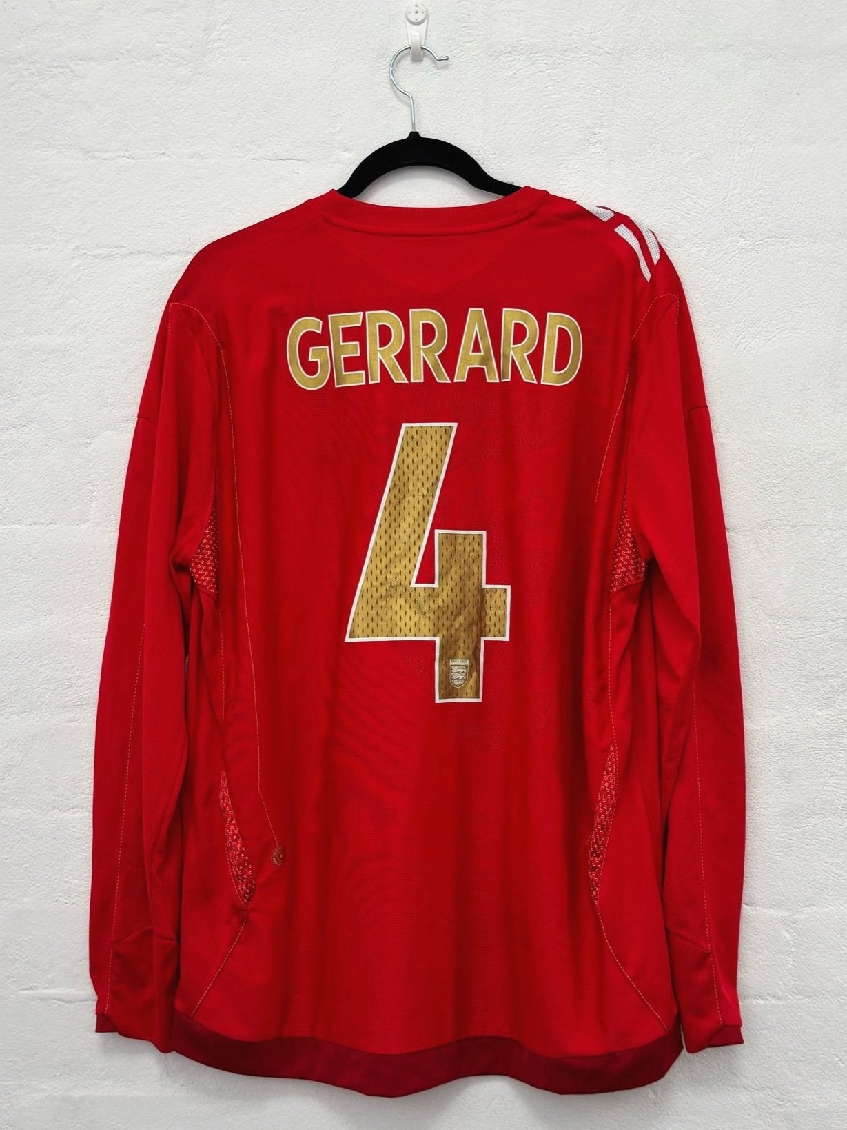 England 2006 Away Extra Large Gerrard 4