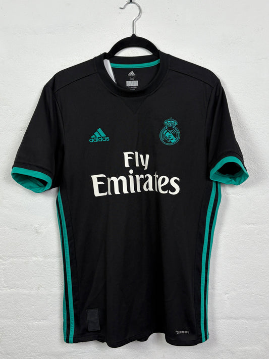 Real Madrid 2017/18 Away Adidas Football Shirt M Ronaldo 7