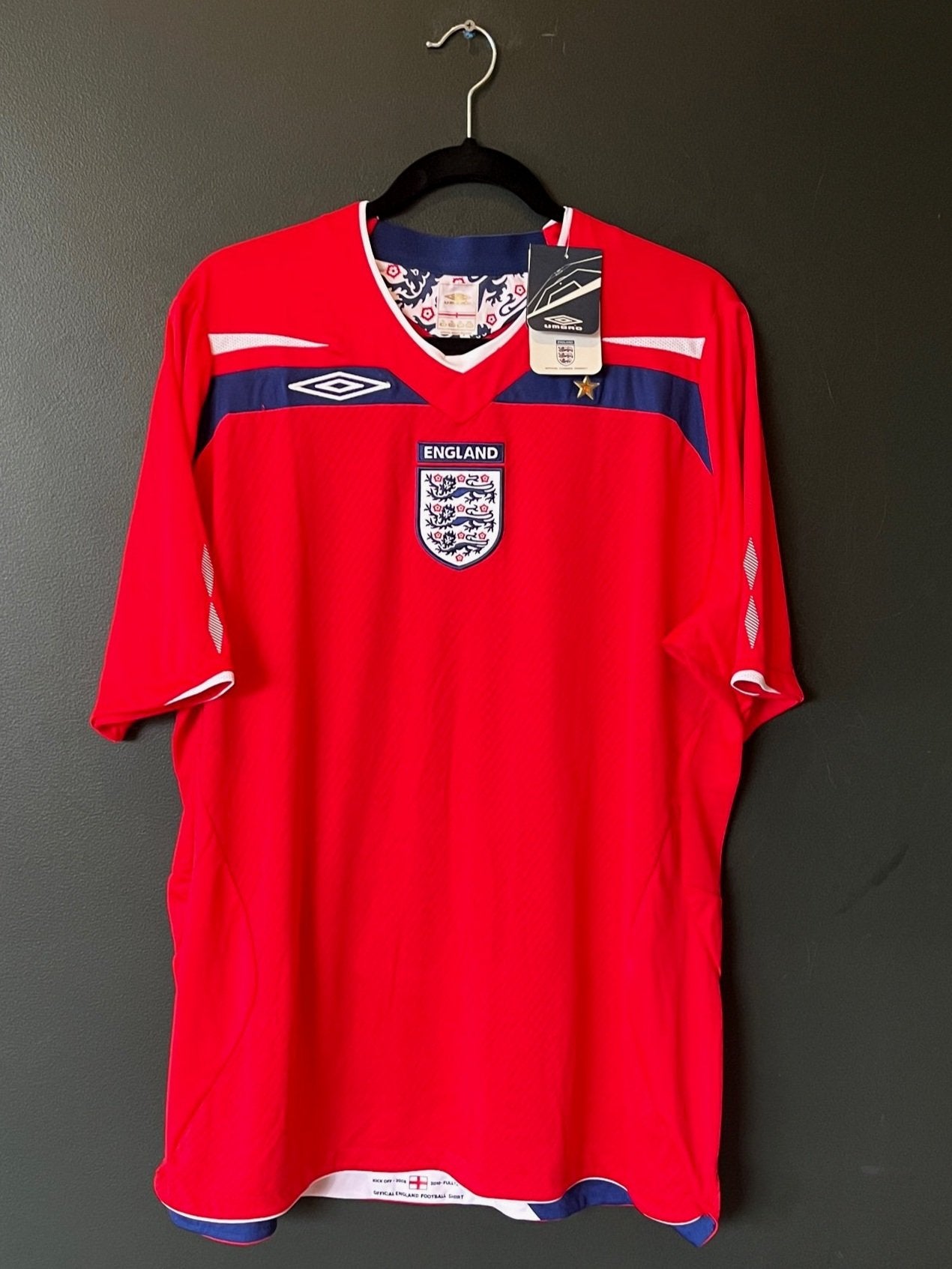 England 2008 Away Extra Large