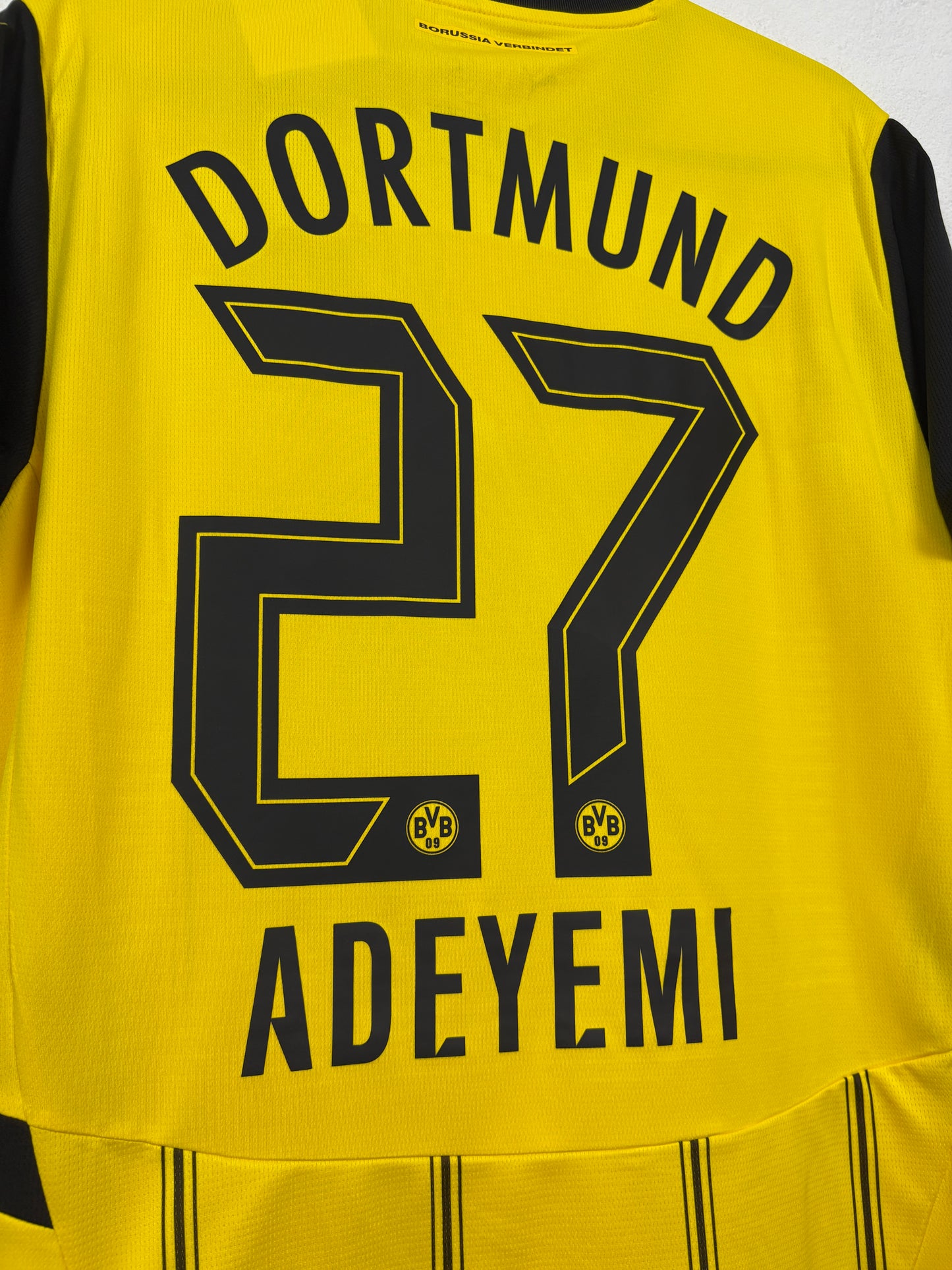 Dortmund 2024/25 Home Puma Football Shirt M Adeyemi 27