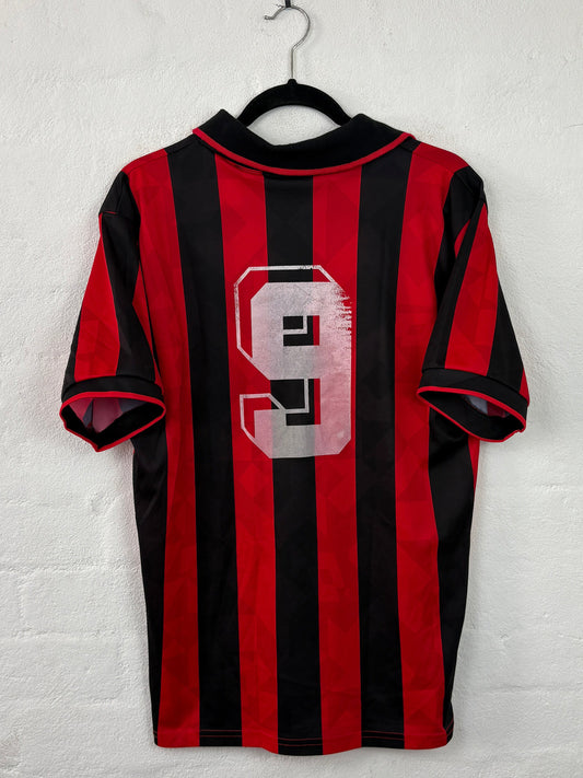 Ac Milan 1993/94 Home Lotto Football Shirt Large