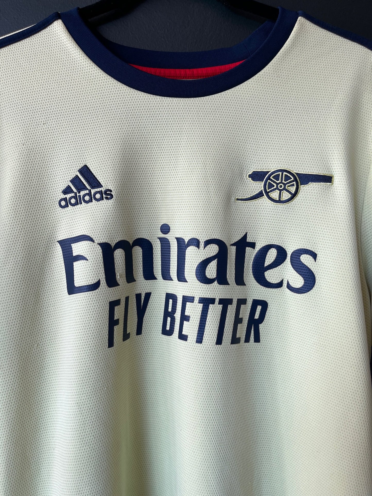 Arsenal 2021/22 Away Large Odegaard 8