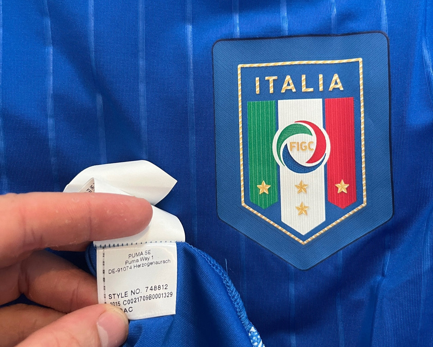 Italy 2016/17 Home (Long Sleeve) Large