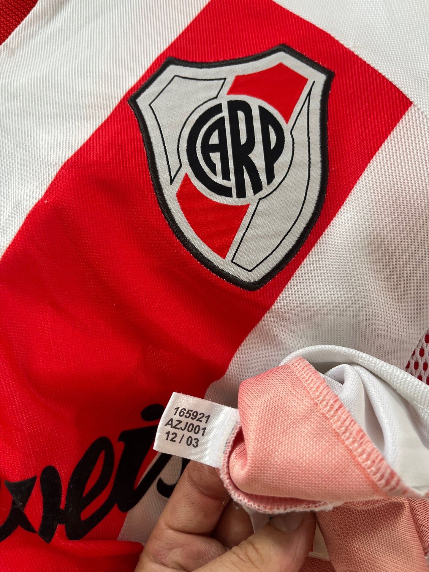 River Plate 2002/03 Home Small