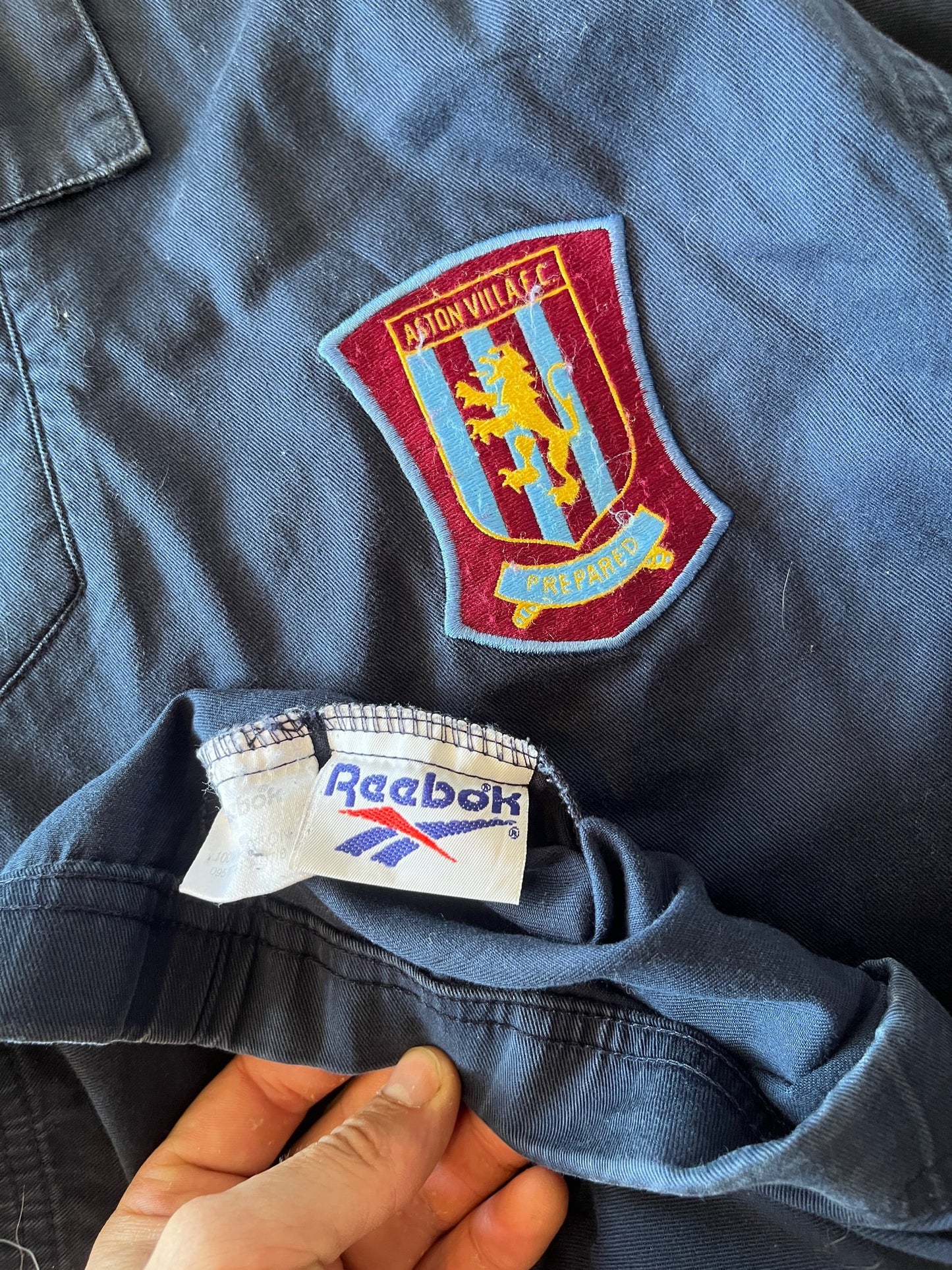 Aston Villa 90's Jacket Large