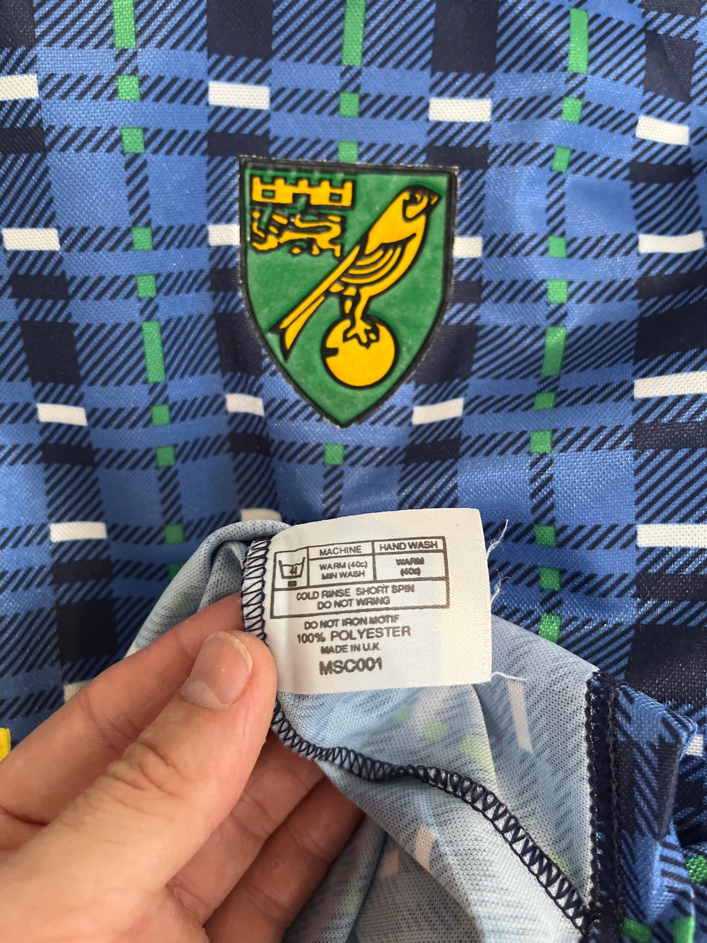 Norwich 1995/96 Away Médium