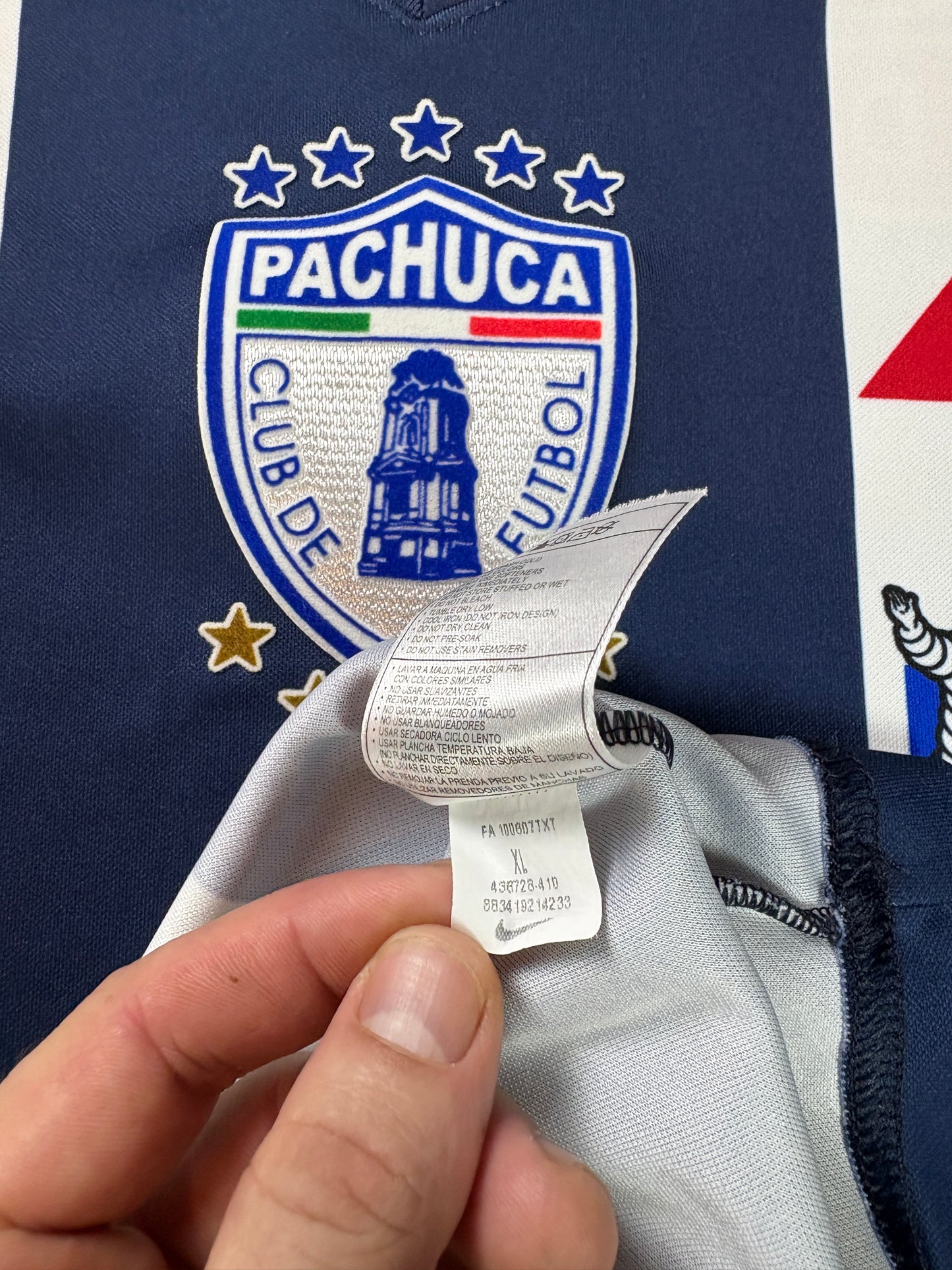 Pachuca 2010/11 Home Nike Football Shirt Extra Large