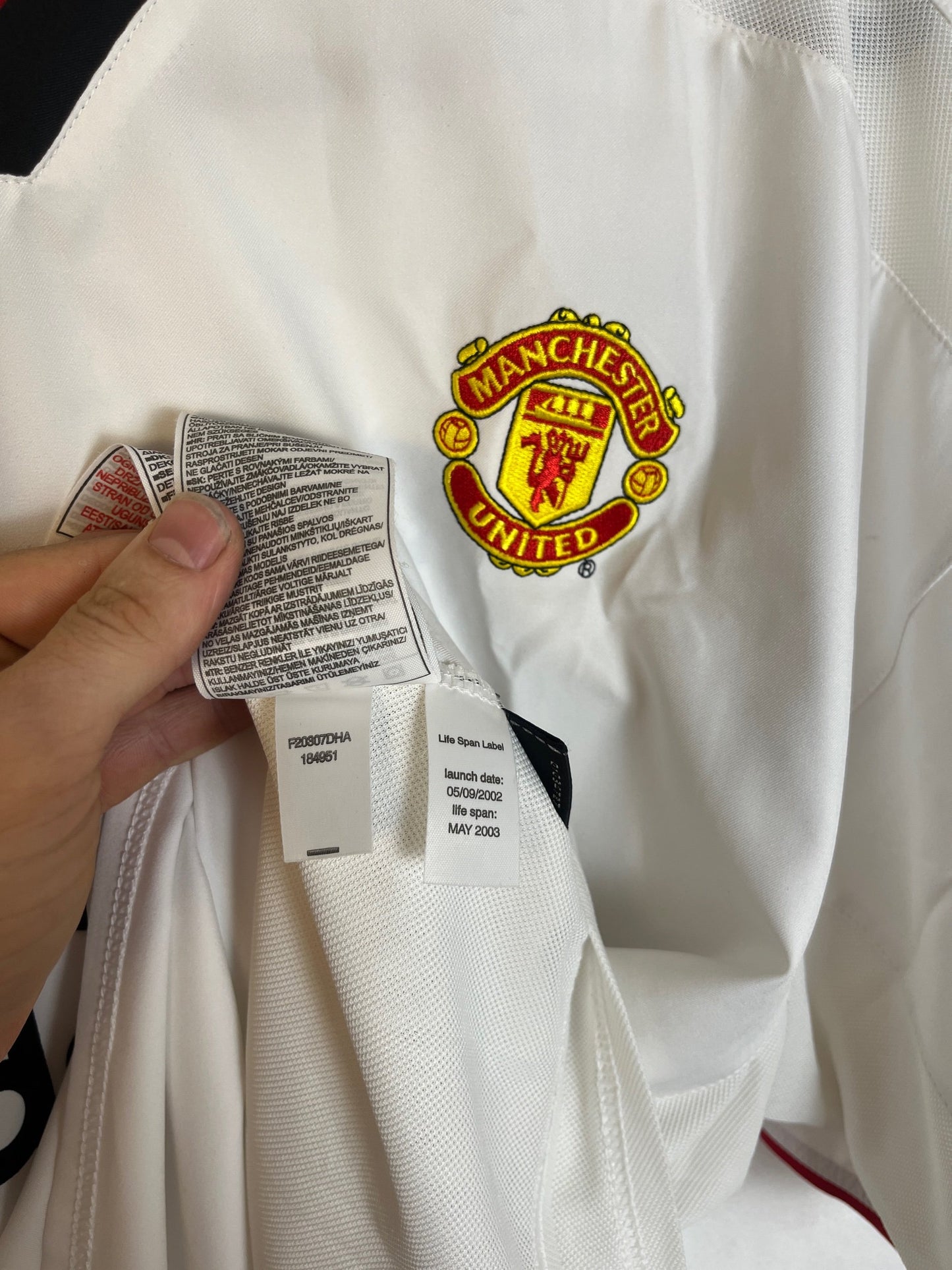 Manchester United 2002/03 Away XL V. Nistelrooy 10 184951