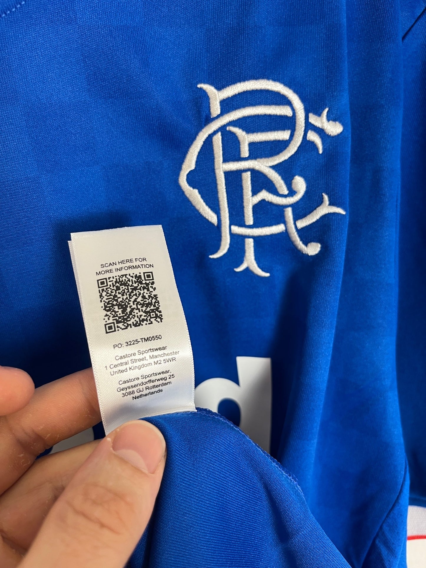 Rangers 2022/23 Home Extra Large