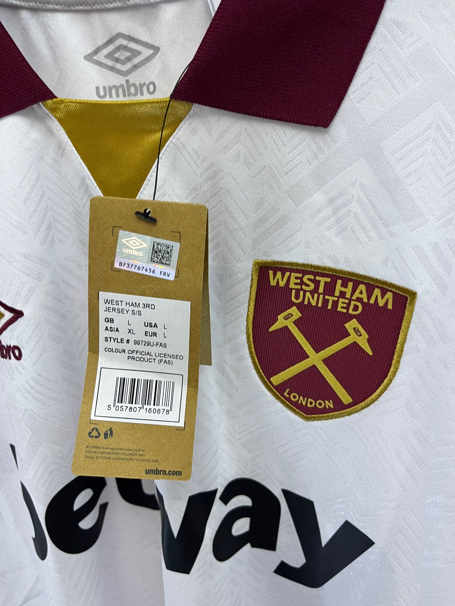 West Ham 2024/25 Away Large